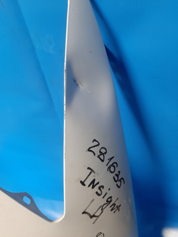 Front fender HONDA INSIGHT 08-14 Left. Front.