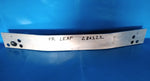 Front bumper reinforcement NISSAN LEAF 10-17 Front.