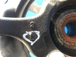 Steering knuckle TOYOTA COROLLA 150 06-13 Left. Front.