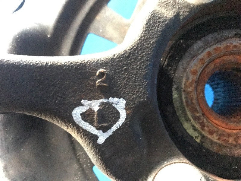 Steering knuckle TOYOTA COROLLA 150 06-13 Left. Front.