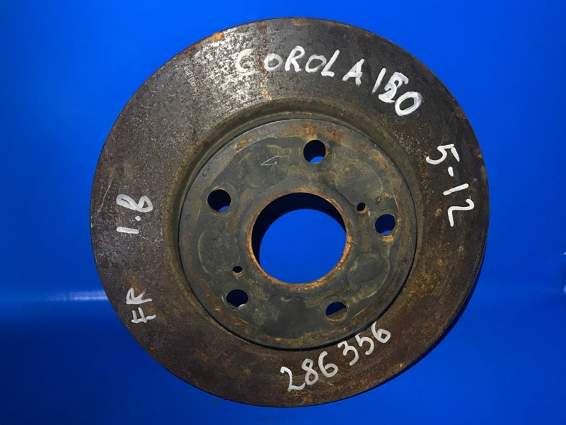 Front brake disc for Toyota Corolla 150 06-13