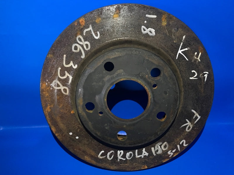 Front brake disc for Toyota Corolla 150 06-13