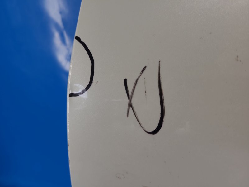 Door TOYOTA YARIS 05–11 Left. Rear.