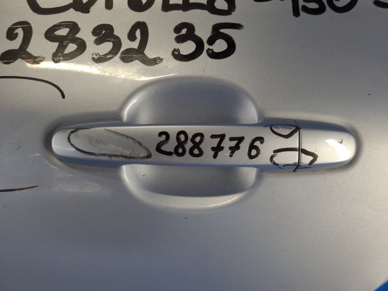 Outside door handle TOYOTA COROLLA 150 06-13 Left. Rear.