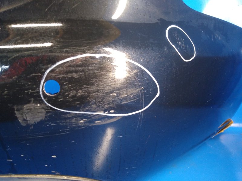 Rear bumper AUDI A6 (C7) 11-18 2011