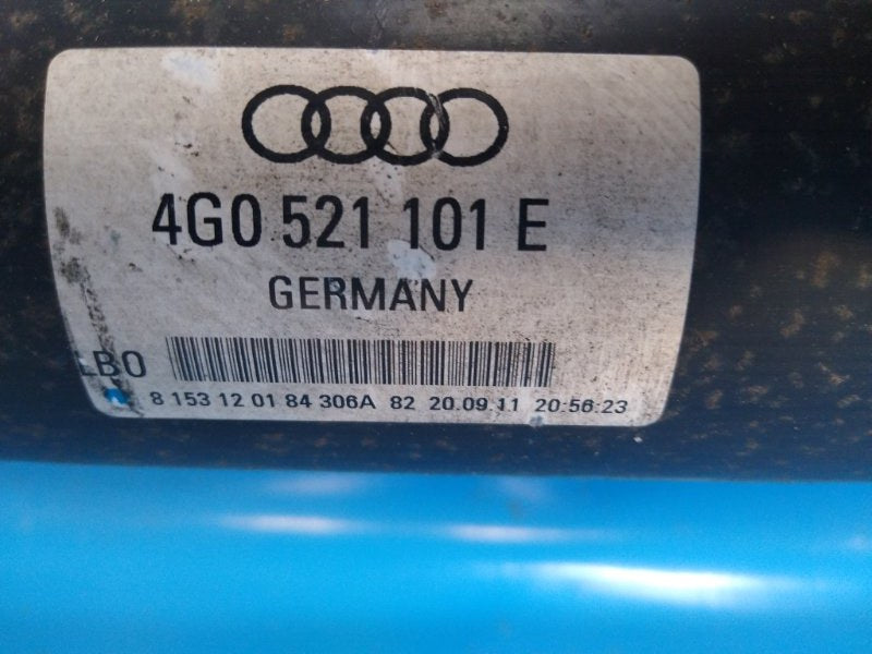 Rear driveshaft AUDI A6 (C7) 11-18 2011