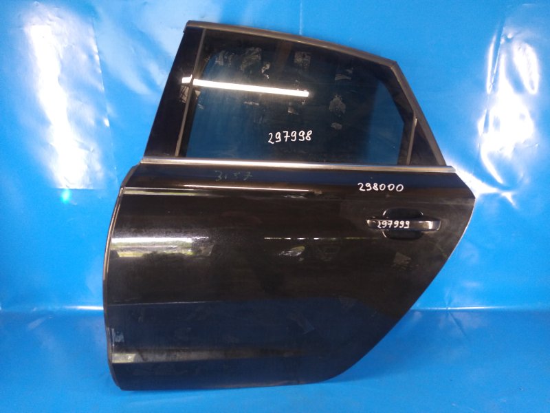 Door AUDI A6 (C7) 11-18 2011 Left. Rear.