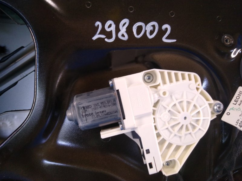 Window regulator AUDI A6 (C7) 11-18 2011 Left. Rear.