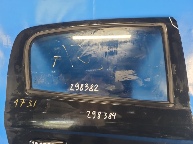 Door glass MITSUBISHI MIRAGE 13- 2013 Right Rear