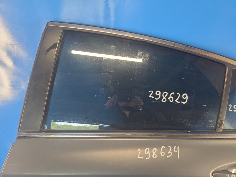 Door glass MAZDA 6 GH 07-12 2009 Left. Rear.