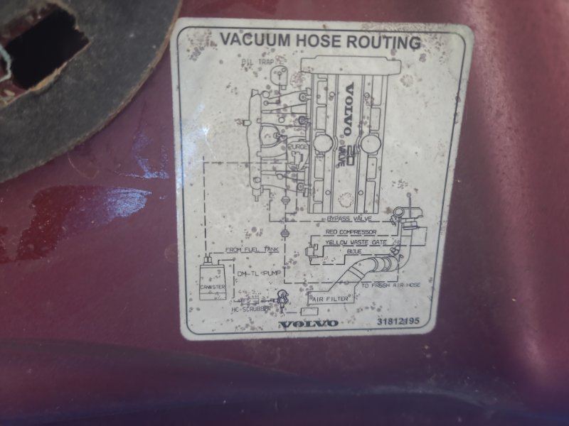 Hood VOLVO XC70 00–07 2006