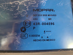 Door glass blind JEEP COMPASS 06-16 2014 Left. Rear.