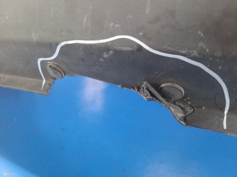 Rear bumper Jeep Compass 06-16 2014