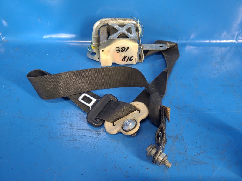 Seat belt MAZDA 6 GH 07-12 2009 Left. Front.