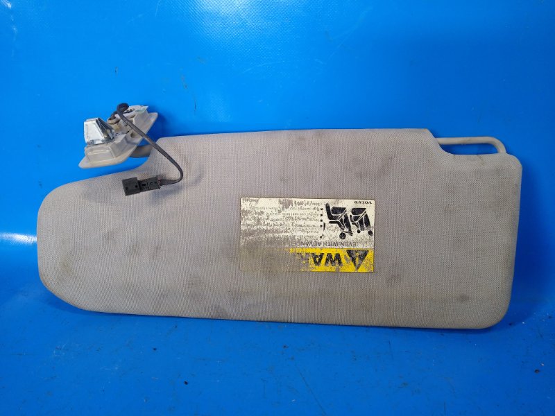 Sun visor VOLVO S60 10-13 2012 Right