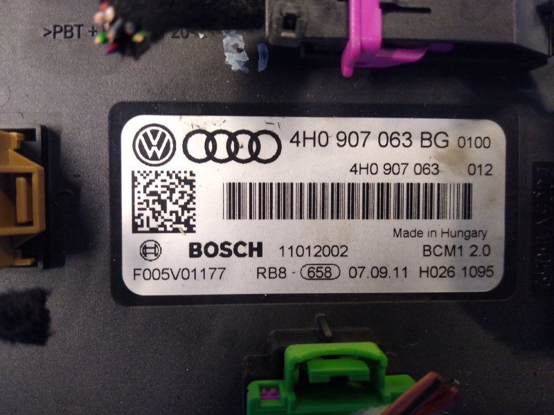 Comfort unit AUDI A6 (C7) 11-18 2011