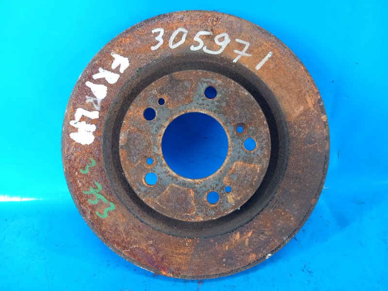 Front brake disc CHRYSLER 200 10-14 2013 Left.