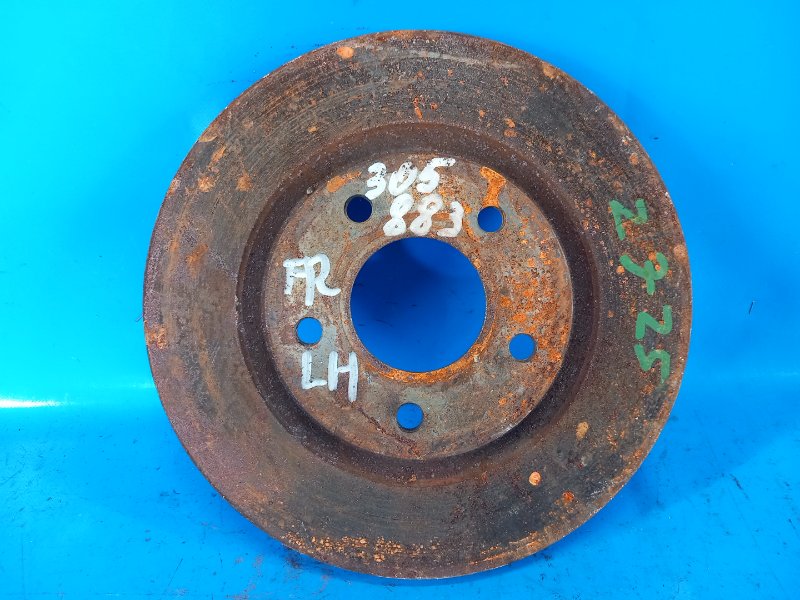 Front brake disc CHRYSLER 200 10-14 2012 Left.