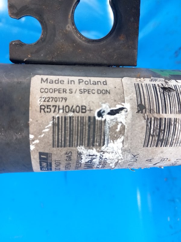 Shock absorber MINI COOPER S R57 09-15 2011 Right Rear