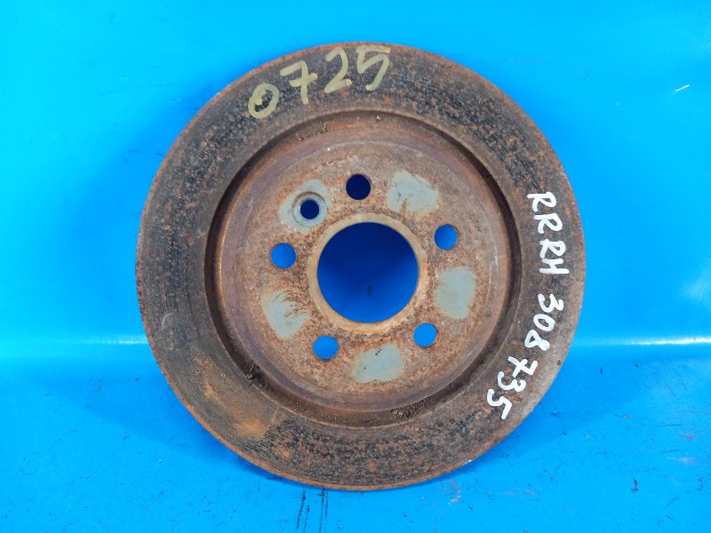 Rear brake disc VOLVO S60 10-13 2012 Right.
