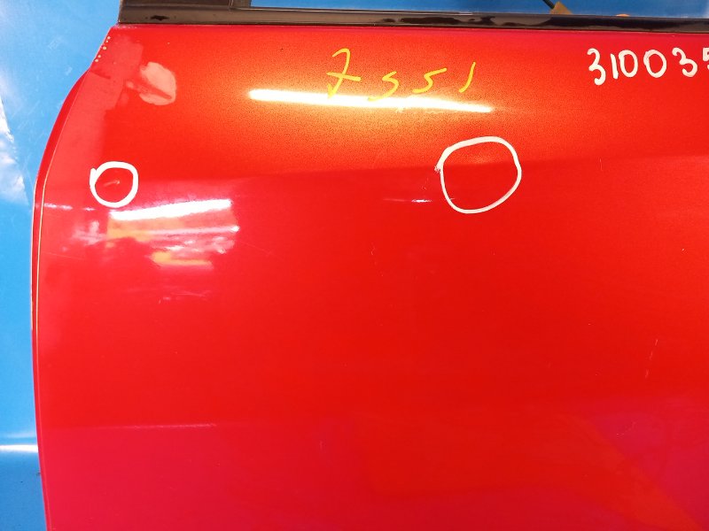 Door MAZDA 3 BL 09-13 2009 Left. Rear.