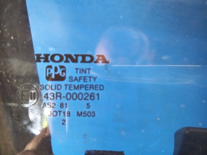 Door glass HONDA CIVIC ES 00-05 2005 Right Front.