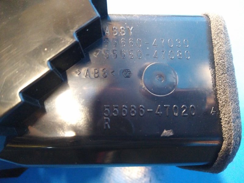 Air deflector TOYOTA PRIUS - 30 09-17 2010 Right.