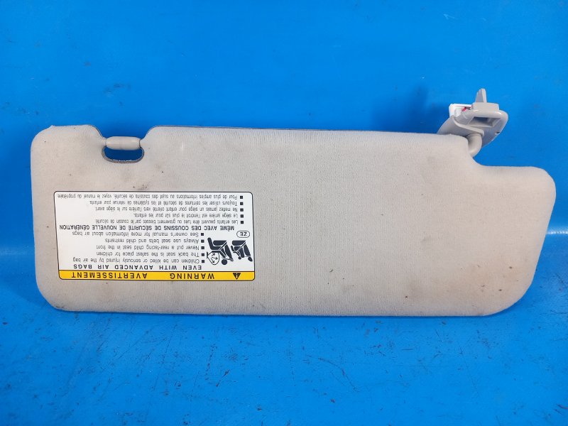 Sun visor TOYOTA PRIUS - 30 09-17 2012 Lev.