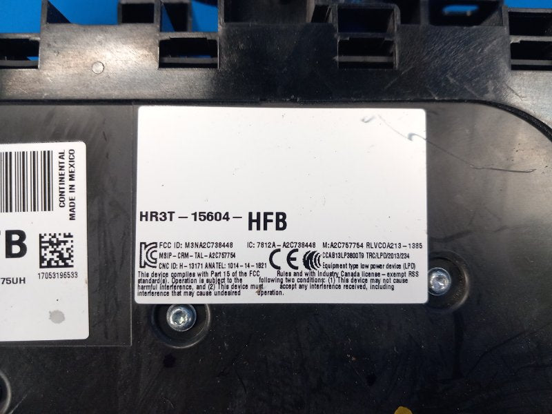Interior fuse box for a 2017 Ford Mustang 15