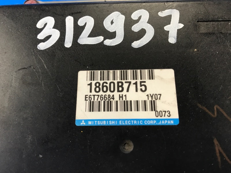 Engine control unit MITSUBISHI OUTLANDER XL 05-13 2011