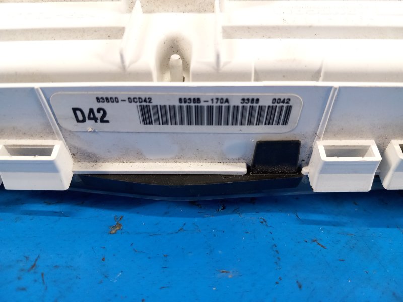 Toyota Tundra 07-13 2008 instrument panel