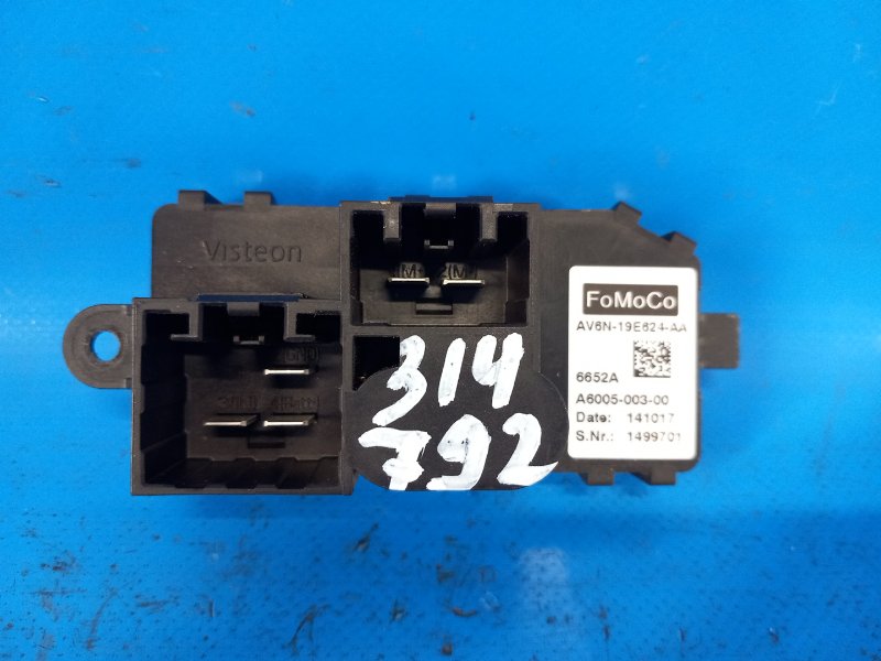 Ford Focus 10-18 2015 Heater Resistor