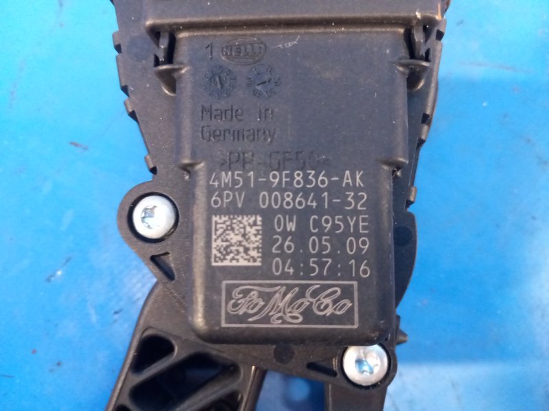 Gas pedal Mazda 3 BL 09-13 2009
