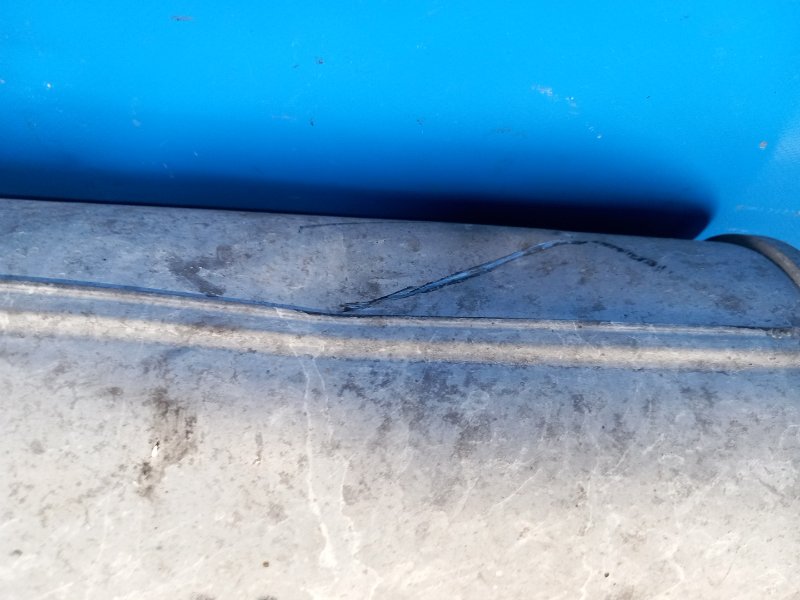 Muffler FORD MUSTANG 15- 2017 Left.