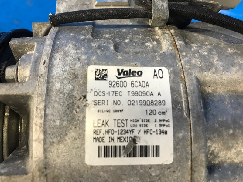 Air conditioning compressor NISSAN ALTIMA 19-