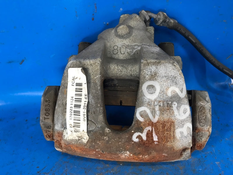 Brake caliper FORD FOCUS 10-18 2017 Left. Front.