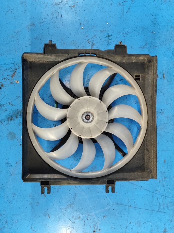 Main radiator fan diffuser SUBARU OUTBACK 09-14 BR Right