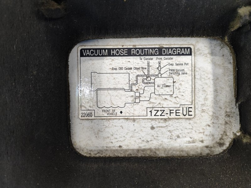 Hood Toyota Corolla 120 00-07