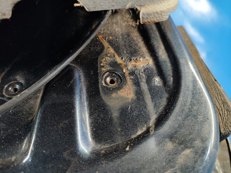 Door DODGE GRAND CARAVAN 08- 2014 Left. Rear.