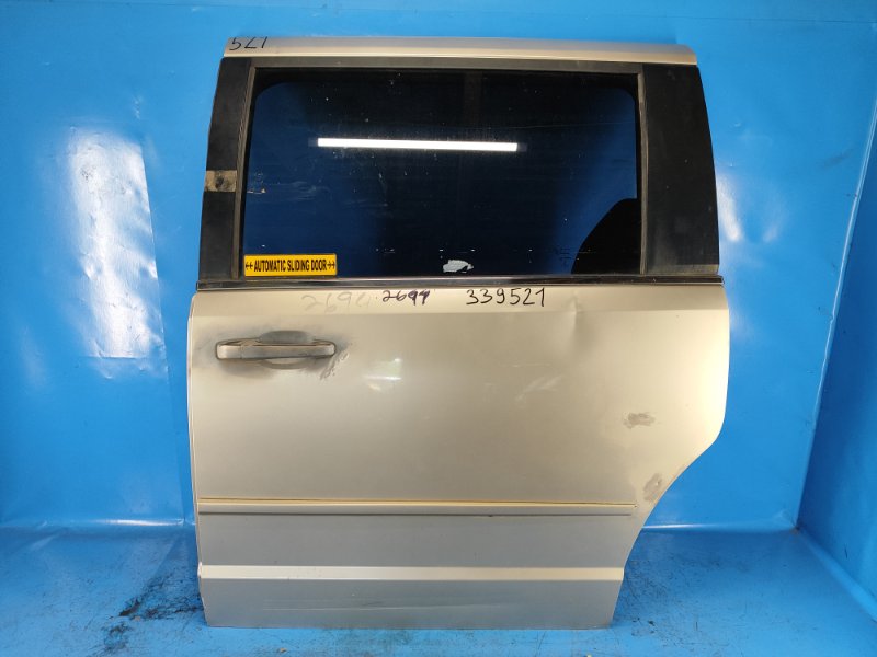Door DODGE GRAND CARAVAN 08- 2013 Left. Rear.