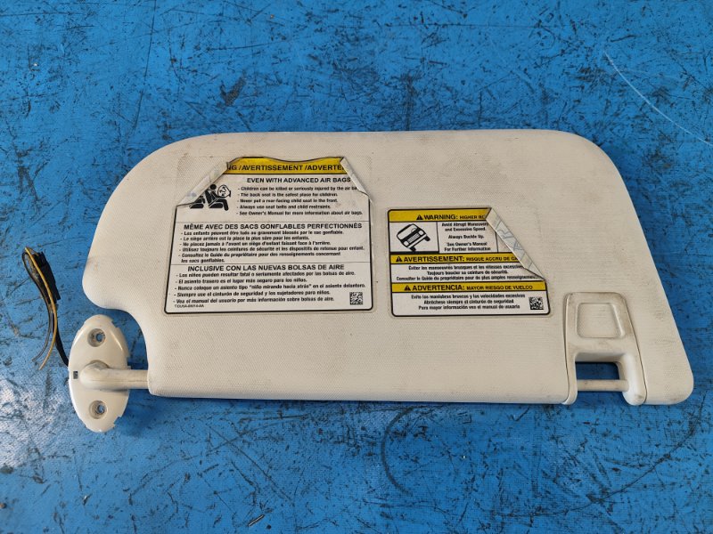 Sun visor FORD ESCAPE 12-19 2017 Lev.