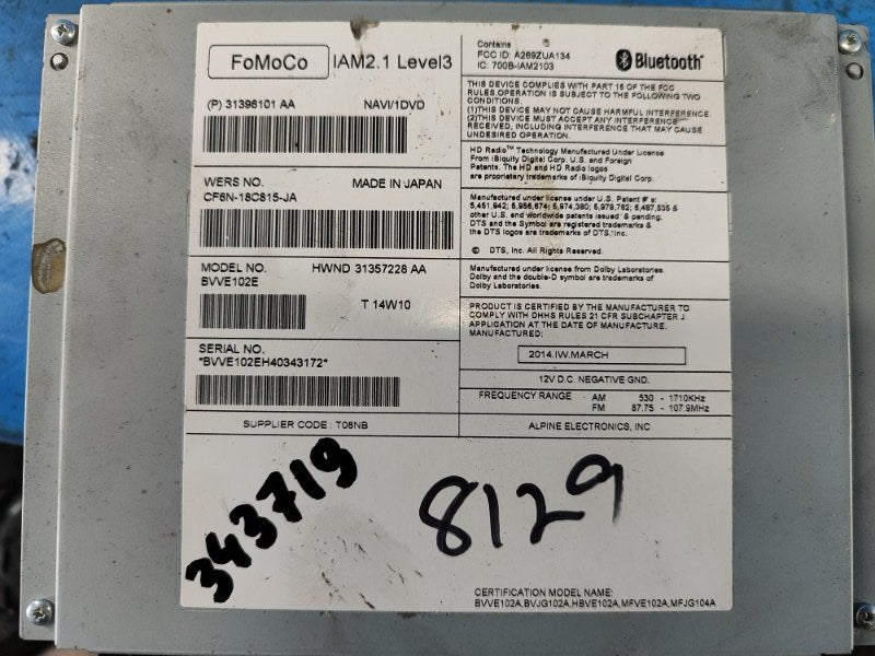 Radio VOLVO XC70 07-16