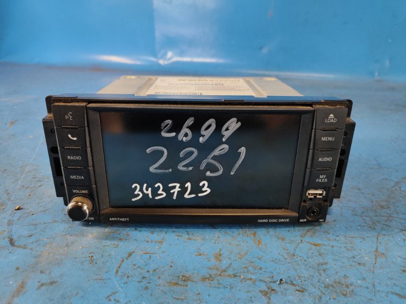 Dodge Grand Caravan 08-2013 radio