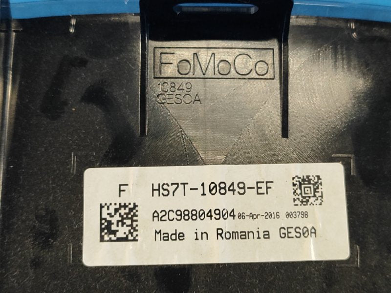 Instrument panel FORD FUSION 14-