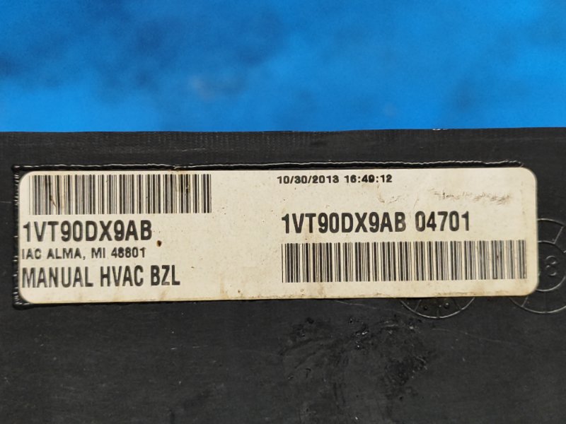 Interior trim for a Dodge Grand Caravan 08-2014