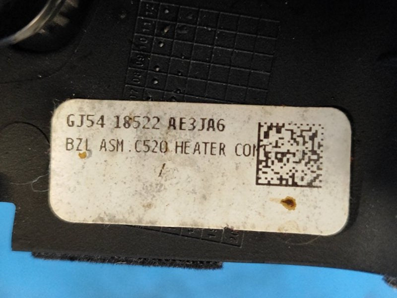 Ford Escape heater control unit 12-19 2017