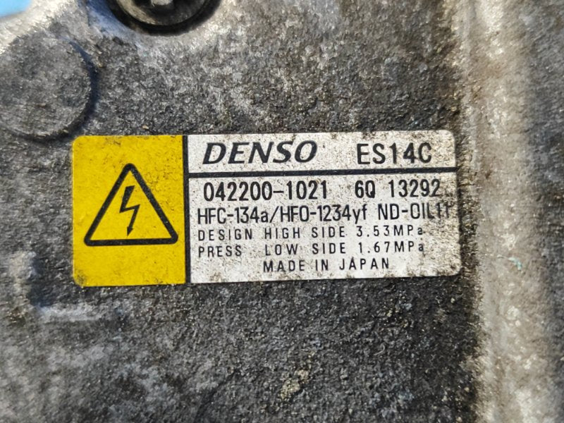 Toyota Prius Air Conditioning Compressor - 09/30/17