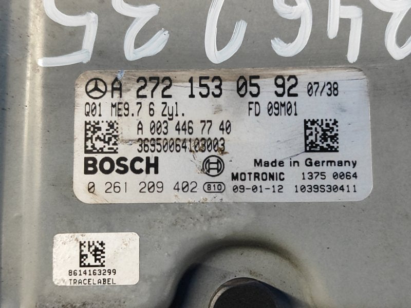 Engine control unit Mercedes C-Class W204 07-14