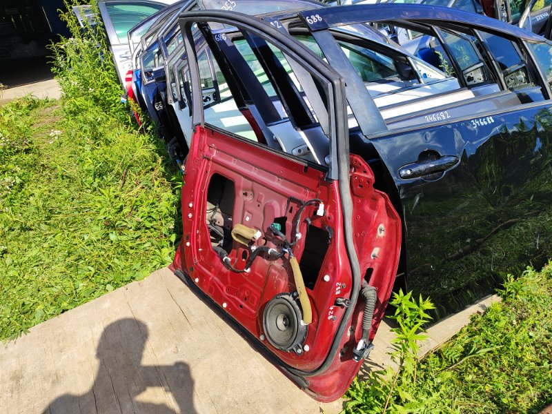 Door NISSAN LEAF 10-17 Left. Front.