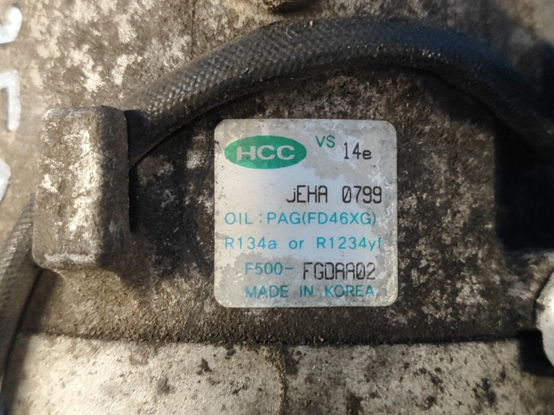 KIA SOUL PS 13-19 air conditioning compressor